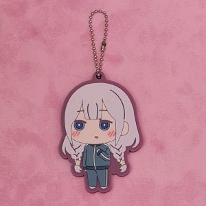 The Magical Girl and the Evil Lieutenant Byakuya Mimori Keychain