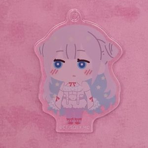 The Magical Girl and the Evil Lieutenant Byakuya Mimori Keychain