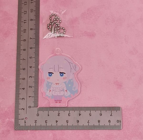 The Magical Girl and the Evil Lieutenant Byakuya Mimori Keychain - Image 2
