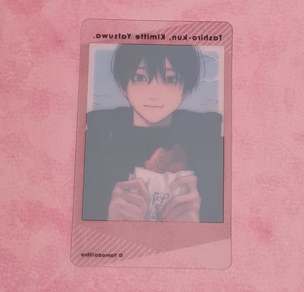 Tashiro-kun Kimitte Yatsuwa Keima Plastic Card - Image 3