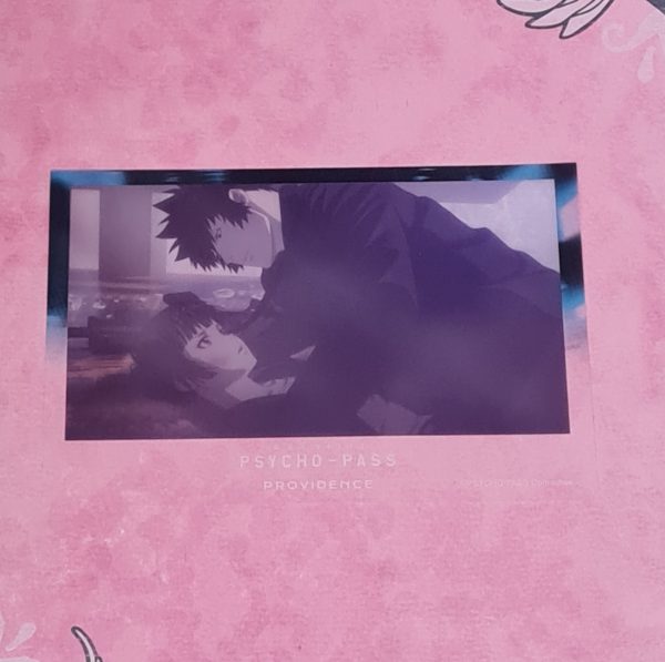 Psycho Pass Akane Tsunemori/Shinya Kogami A6 Clear Card