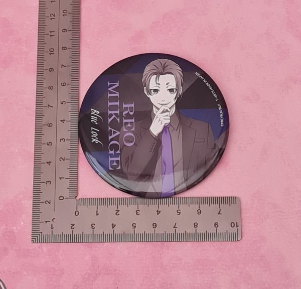 Blue Lock Reo Mikage Large Badge - Image 2