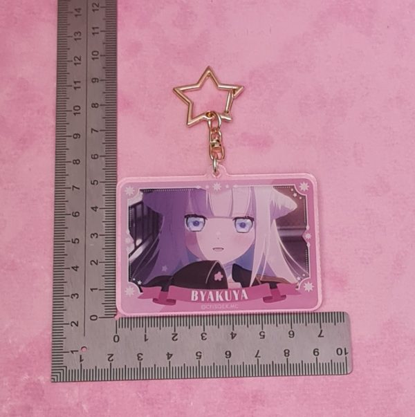 The Magical Girl and the Evil Lieutenant Byakuya Mimori Keychain - Image 2