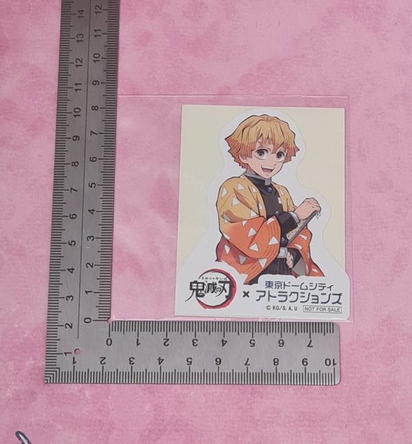Demon Slayer Zenitsu Sticker - Image 2