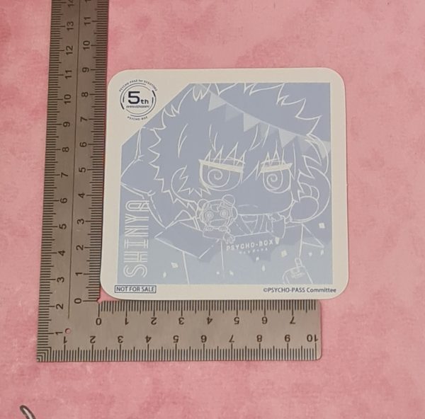 Psycho Pass Shinya Kogami Coaster - Image 2