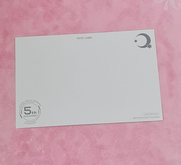 Psycho Pass Shinya Kogami Post Card - Image 2