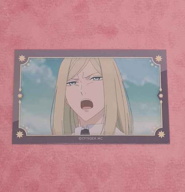 The Magical Girl and the Evil Lieutenant Bird Familiar (Human Form) Card