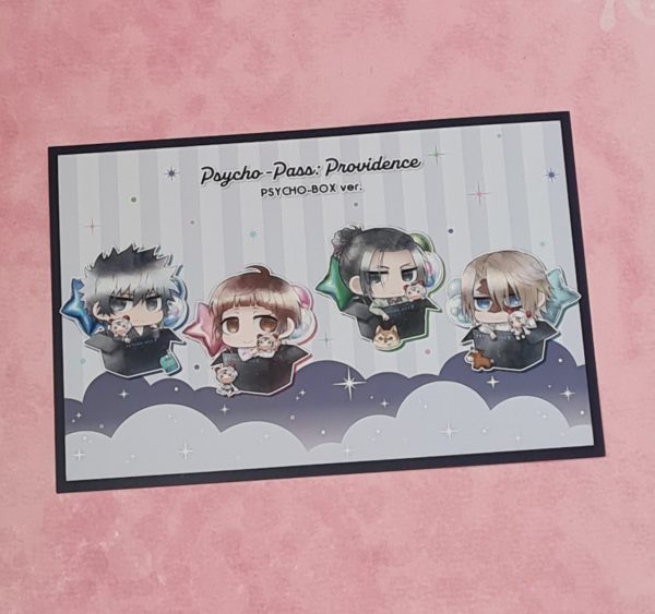 Psycho Pass Providence Anniversary Post Card