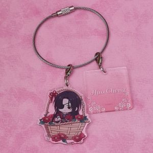 Heaven Official's Blessing Hua Cheng Acrylic Charms Keychain