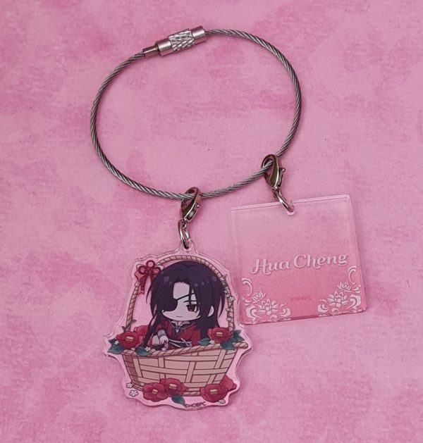 Heaven Official's Blessing Hua Cheng Acrylic Charms Keychain