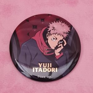 Jujutsu Kaisen Yuji Itadori Coaster Badge