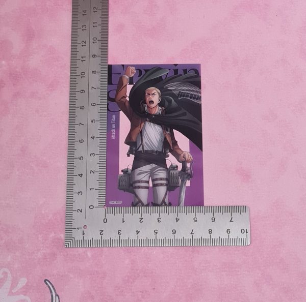 Attack On Titan Erwin Smith Plastic Card - Image 2