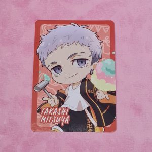 Tokyo Revengers Takashi Mitsuya Card