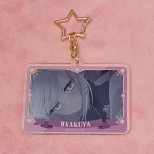 The Magical Girl and the Evil Lieutenant Byakuya Mimori Keychain