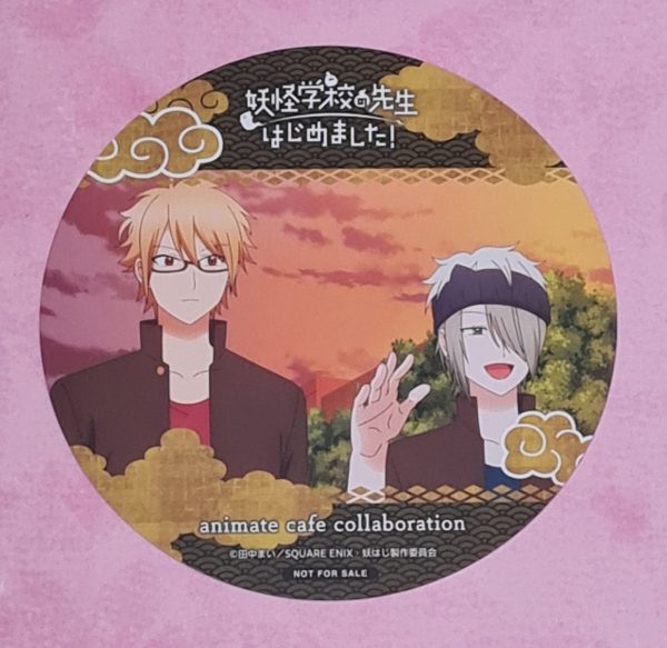 Terrified Teacher at Ghoul School Izuna & Miki Coaster