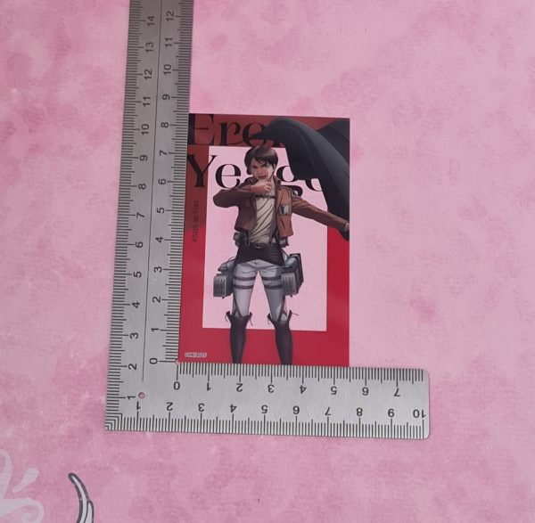 Attack On Titan Eren Yaeger Plastic Card - Image 2