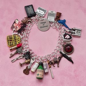Resident Evil Village of Shadows OOAK Charm Bracelet
