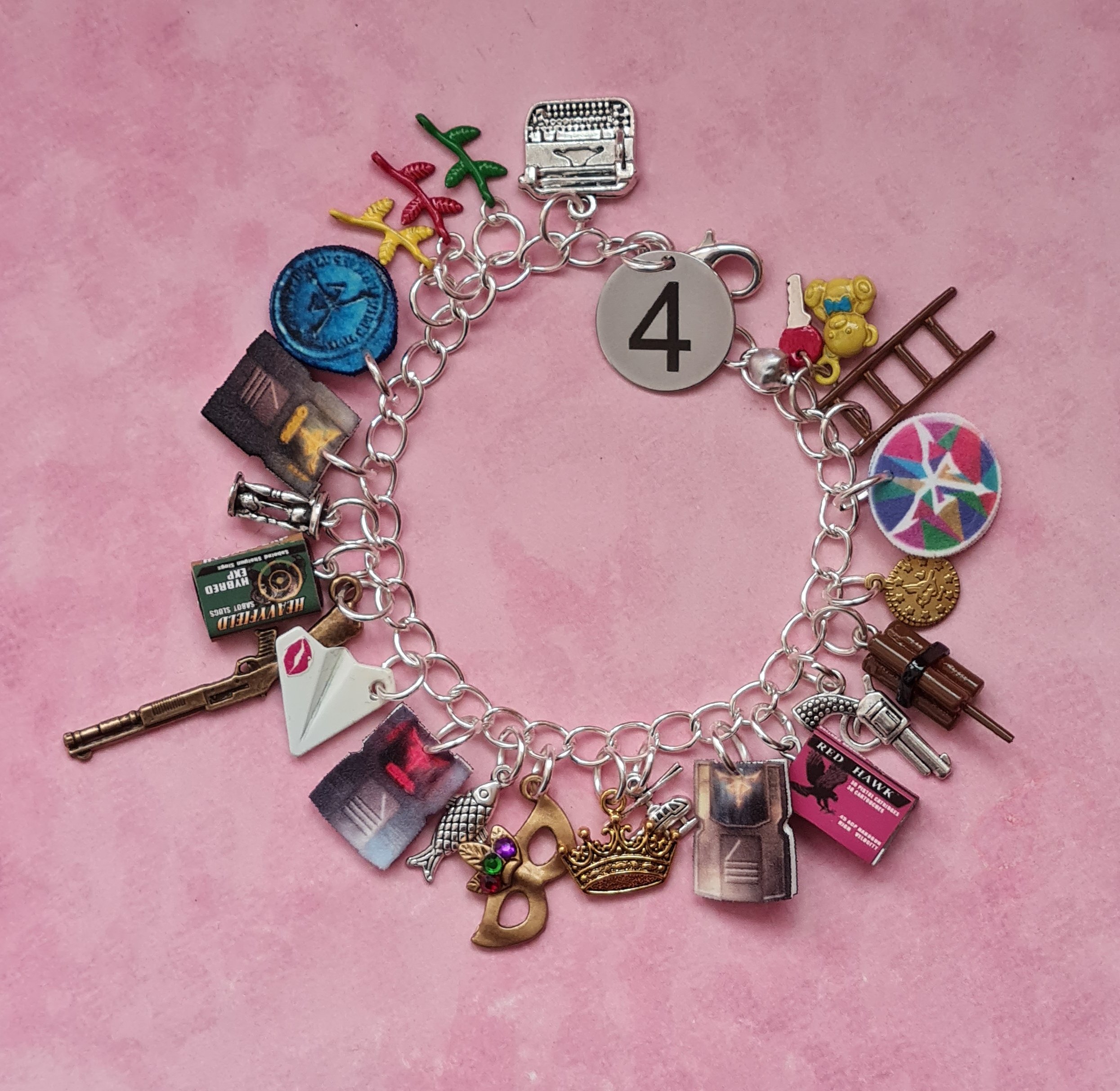 Resident Evil 4 OOAK Charm Bracelet