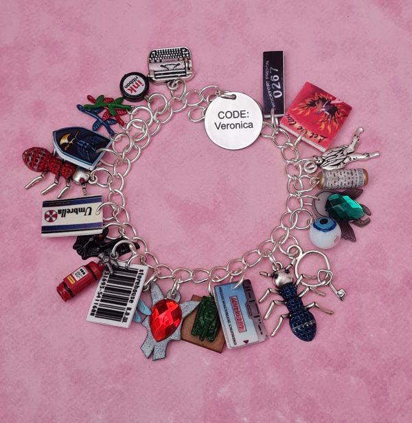 Resident Evil Code Veronica OOAK Charm Bracelet