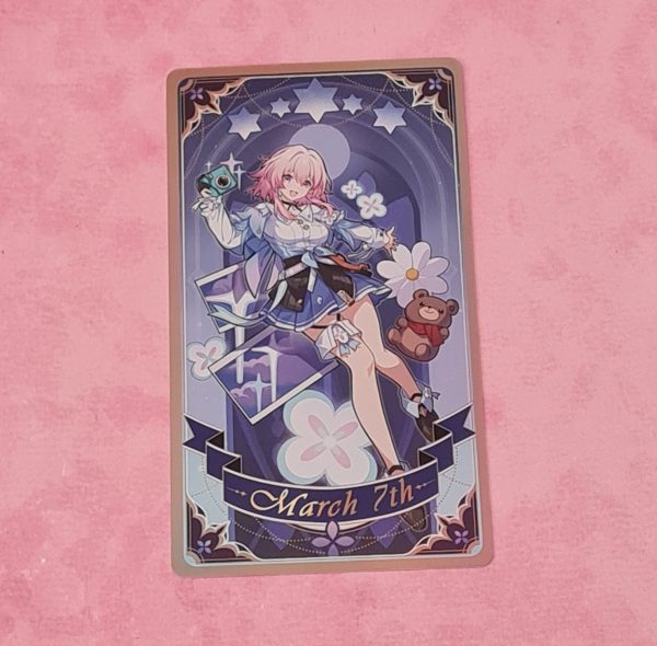 Honkai Star Rail March 7th Photo Card