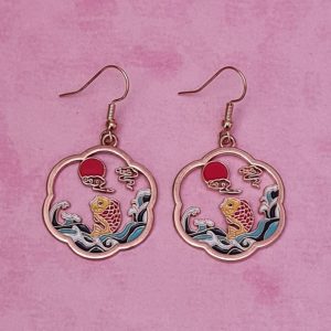 Japanese Koi Earrings