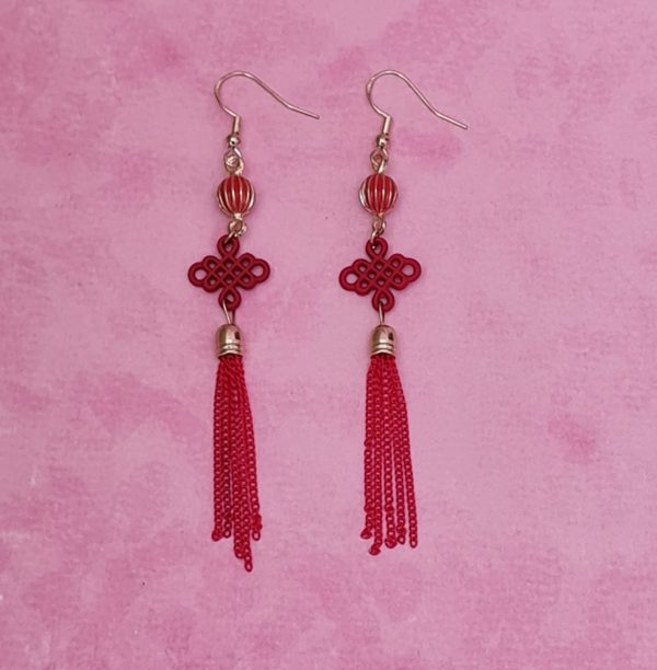 Japanese Lantern Earrings