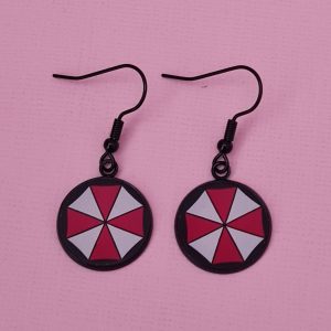 Resident Evil Umbrella Corporation Earrings