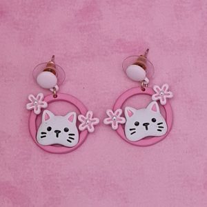 Kawaii Kitty Earrings