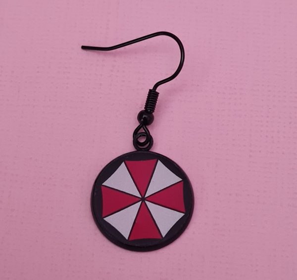 Resident Evil Umbrella Corporation Earrings - Image 2
