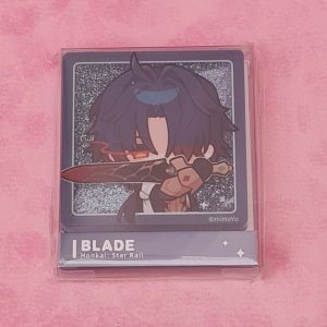 Honkai Star Rail Blade Glitter Shaker Acrylic Stand