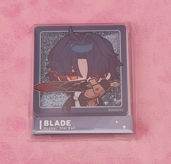 Honkai Star Rail Blade Glitter Shaker Acrylic Stand