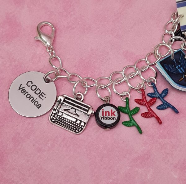 Resident Evil Code Veronica OOAK Charm Bracelet - Image 3