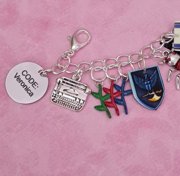 Resident Evil Code Veronica OOAK Charm Bracelet - Image 3