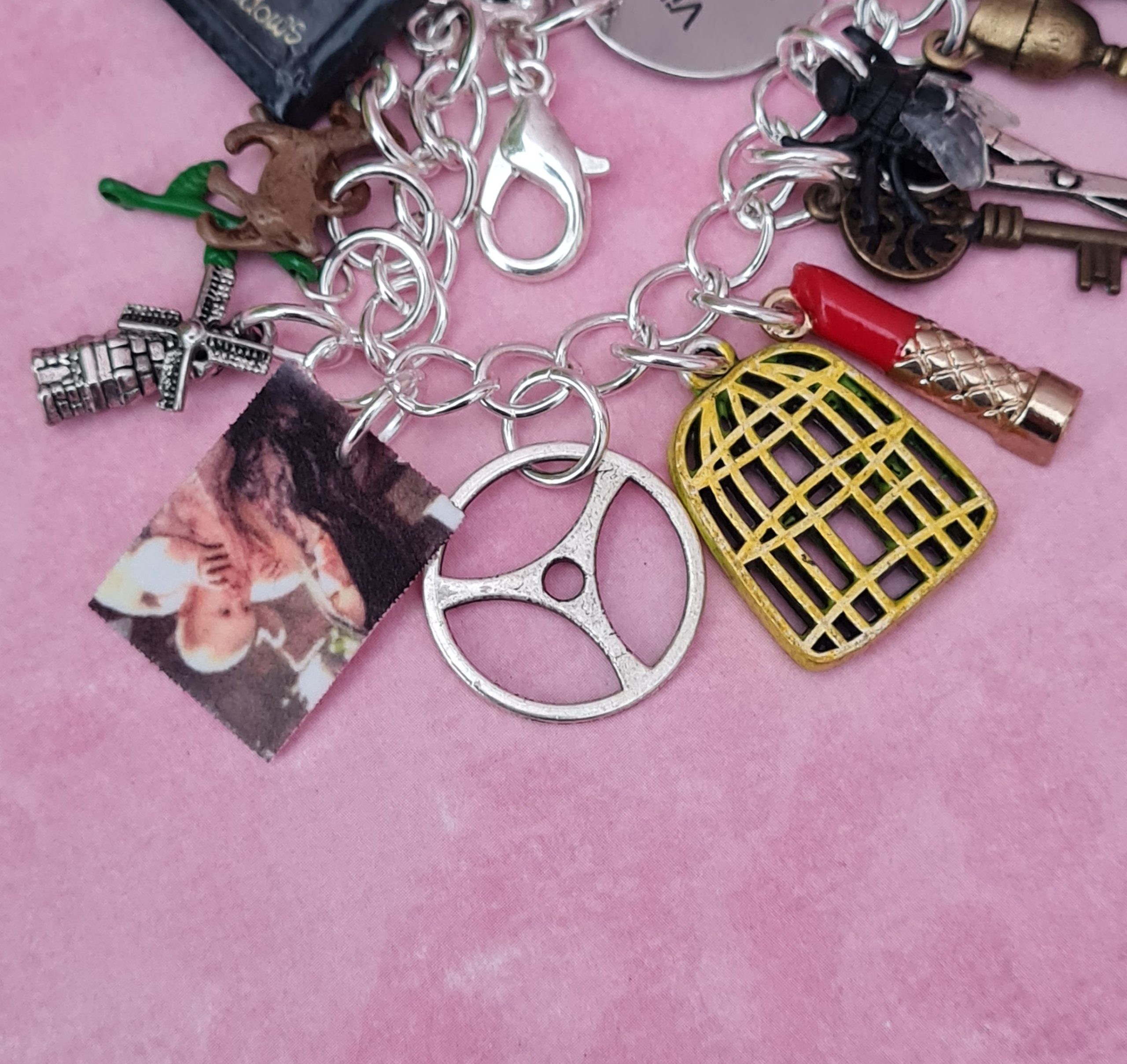 Resident Evil Village of Shadows OOAK Charm Bracelet - Image 4