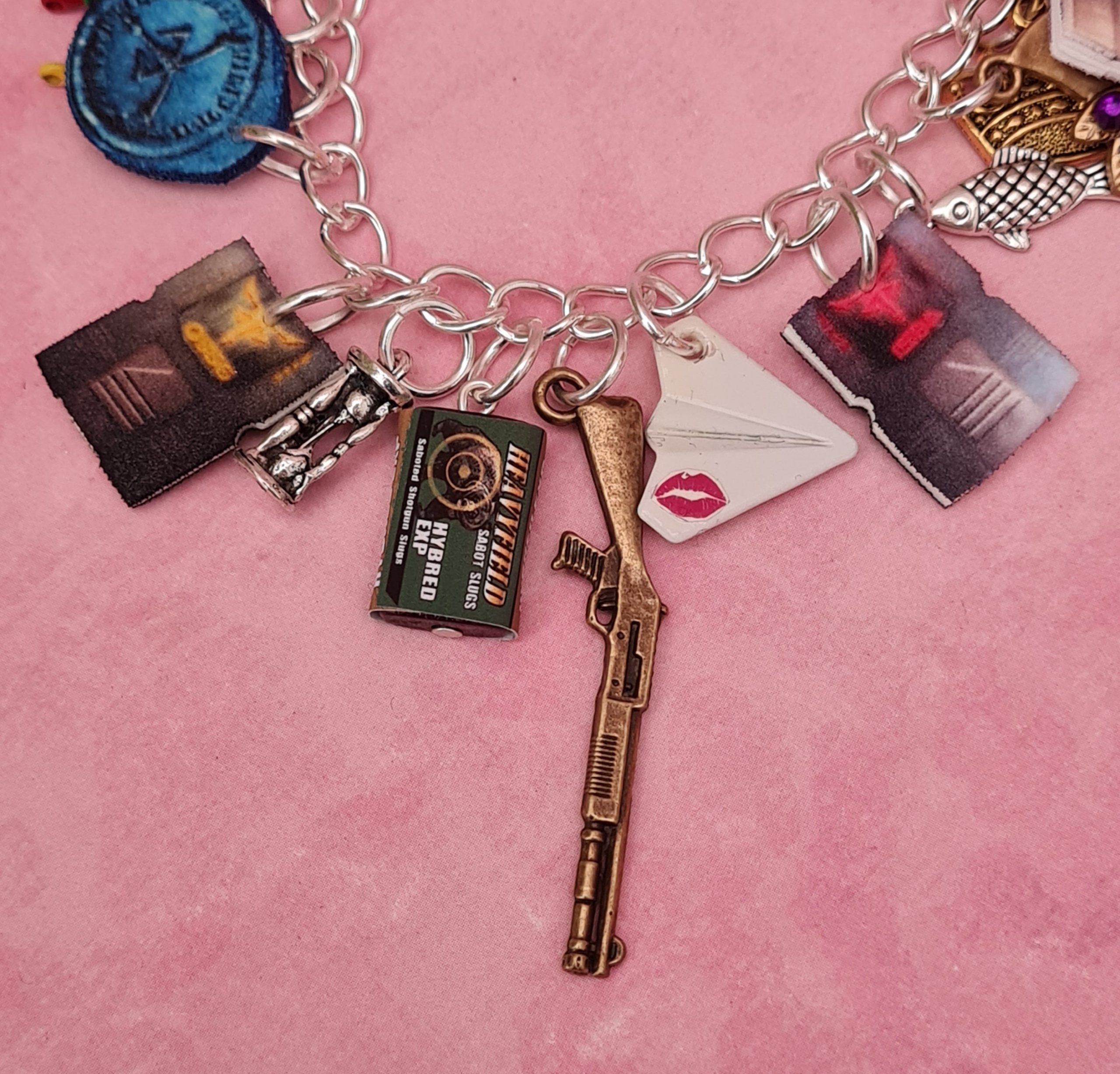 Resident Evil 4 OOAK Charm Bracelet - Image 4