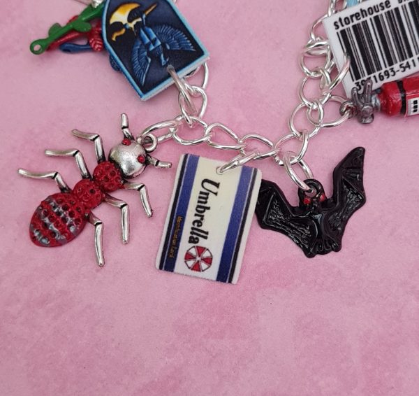 Resident Evil Code Veronica OOAK Charm Bracelet - Image 4