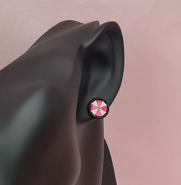 Resident Evil Umbrella Corporation Stud Earrings - Image 4