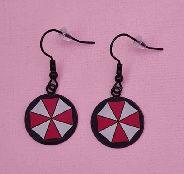 Resident Evil Umbrella Corporation Earrings - Image 4