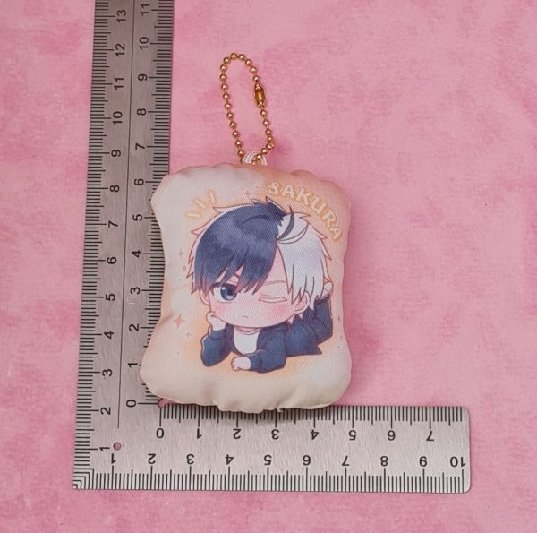 Wind Breaker Sakura Haruka Plush Keychain - Image 2