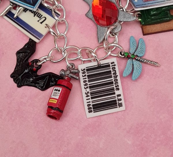 Resident Evil Code Veronica OOAK Charm Bracelet - Image 5