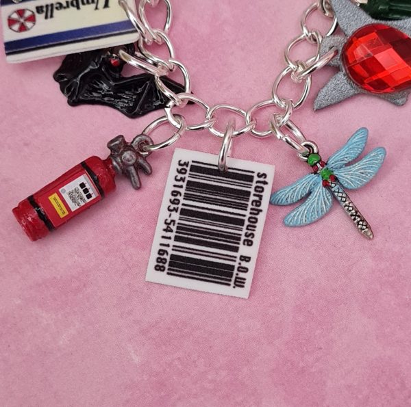 Resident Evil Code Veronica OOAK Charm Bracelet - Image 5