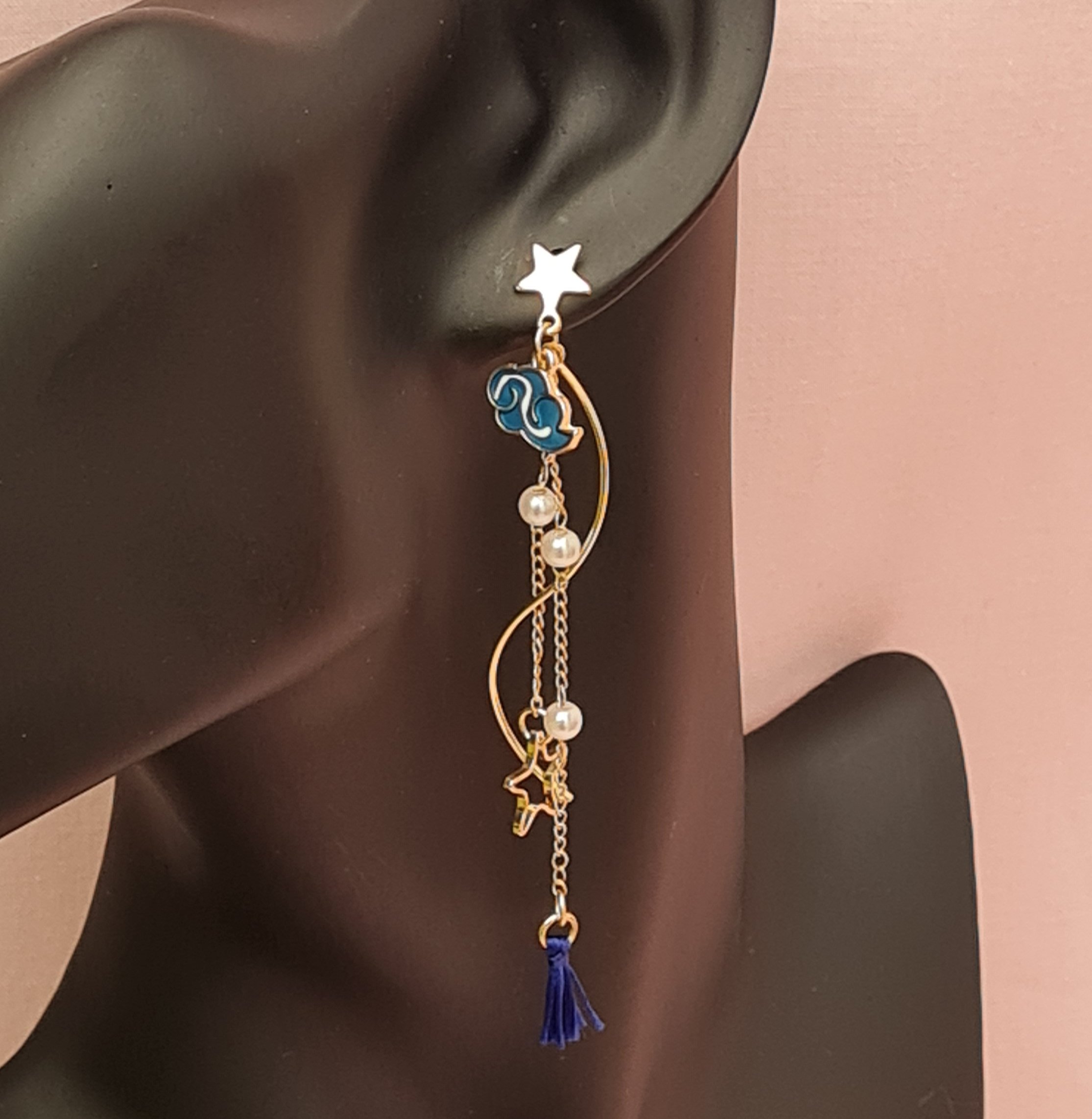 Japanese Crane Earrings - Image 5