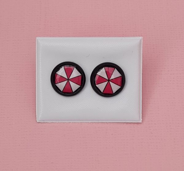 Resident Evil Umbrella Corporation Stud Earrings - Image 5