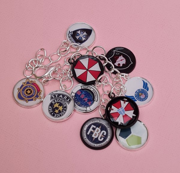 Resident Evil Logo Charm Bracelet - Image 7