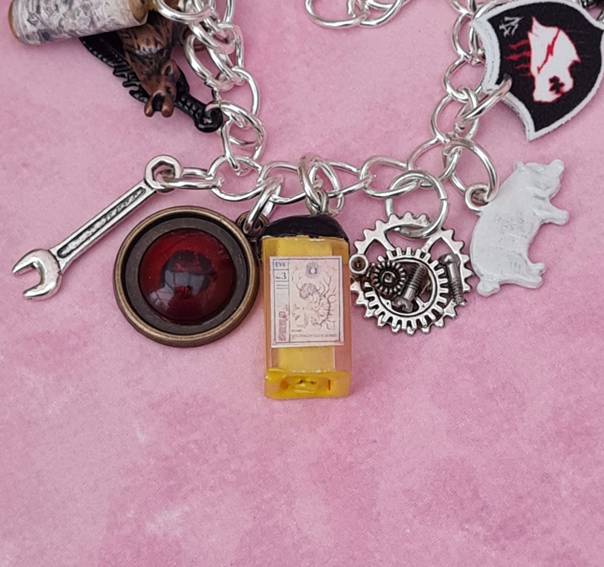 Resident Evil Village of Shadows OOAK Charm Bracelet - Image 7