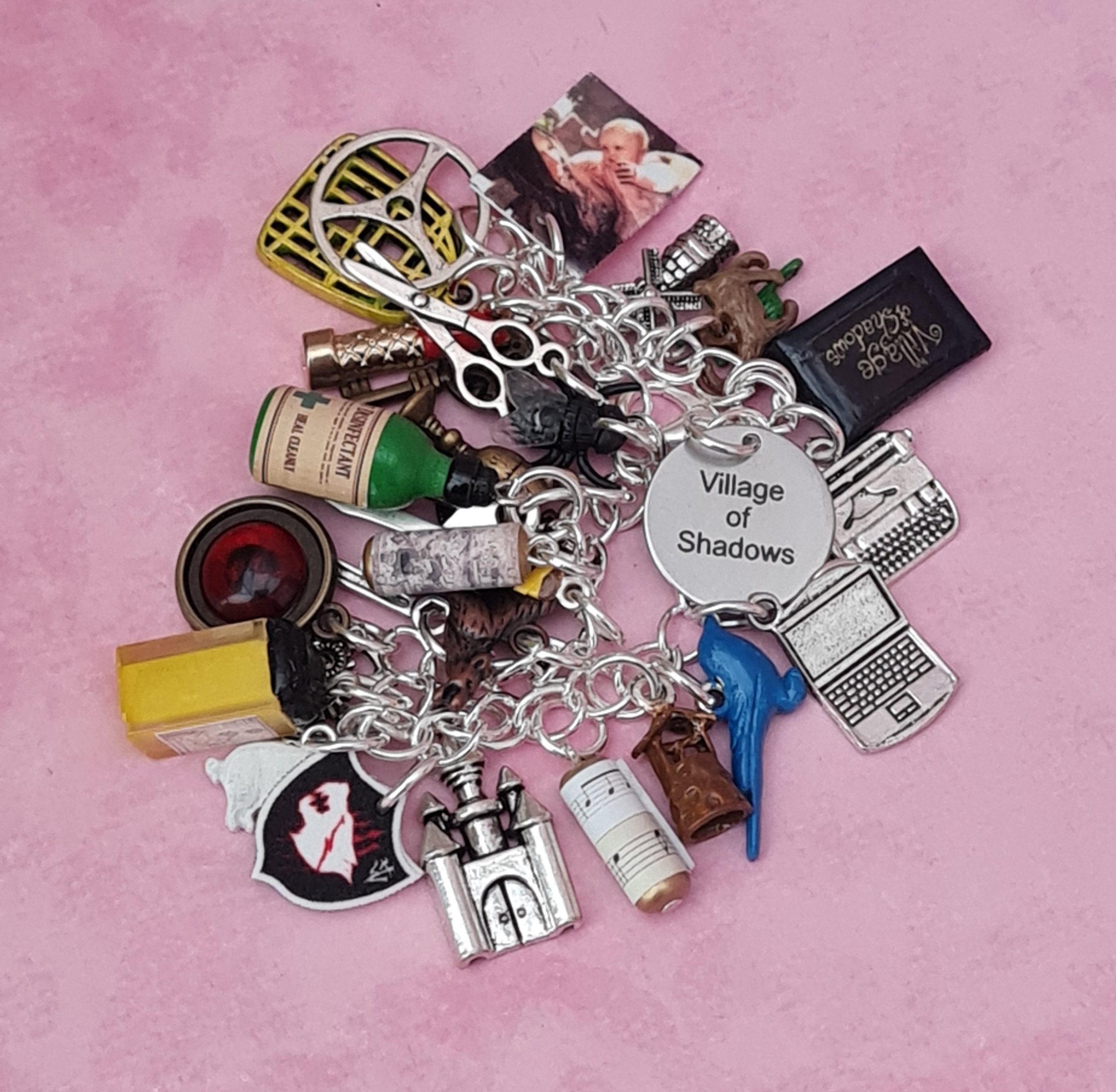 Resident Evil Village of Shadows OOAK Charm Bracelet - Image 9