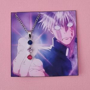 Gojo Hollow Purple Necklace