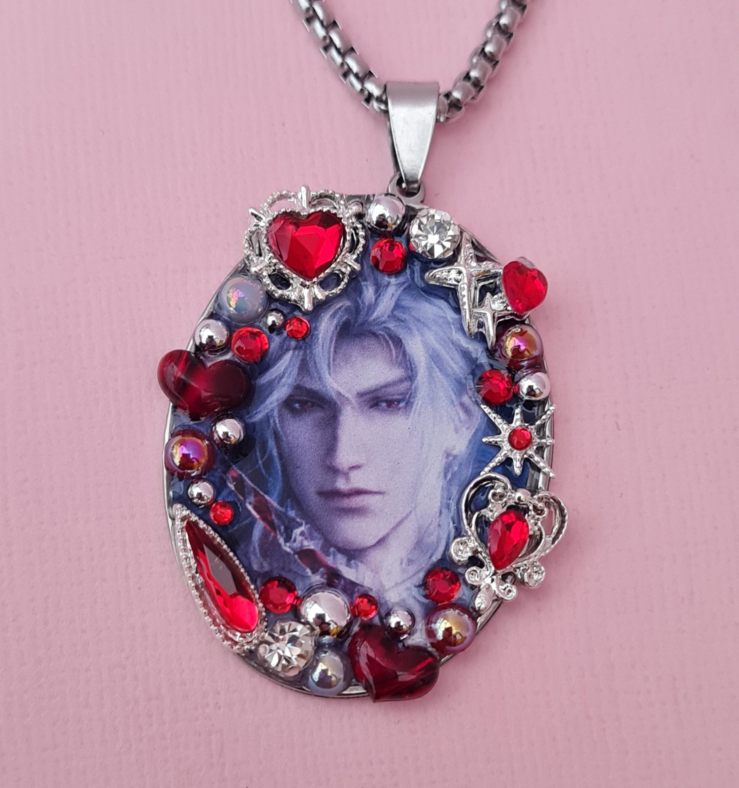 Sylus Archfiend Photo Pendant Necklace