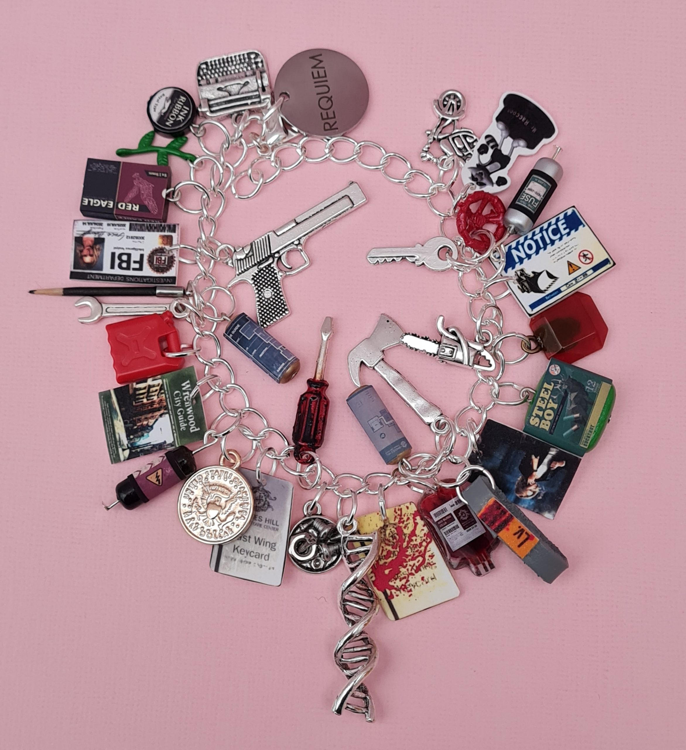Resident Evil Requiem Charm Bracelet